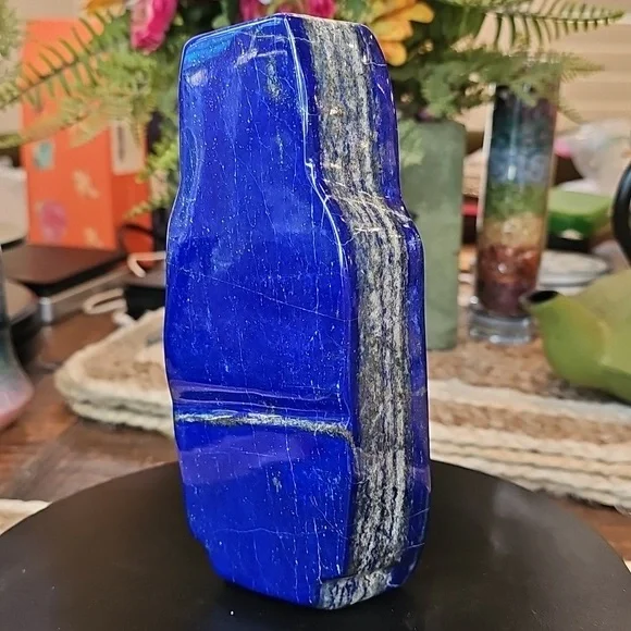 Super High Quality Lapis Lazuli Crystal Tower 6.8 X 3.0 2.4 lbs
